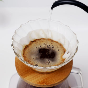 BC Glass Coffee Dripper with Wooden Ring