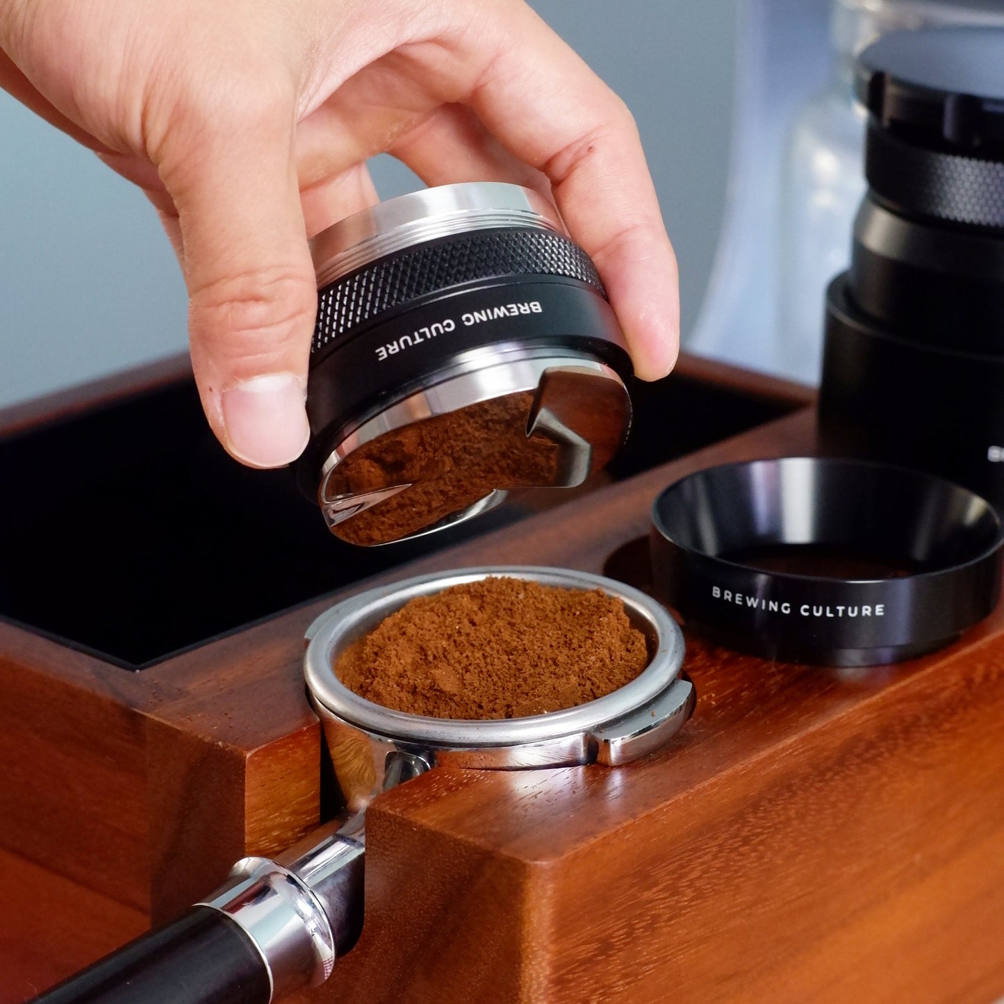 BC Dual Coffee Distributor & Tamper