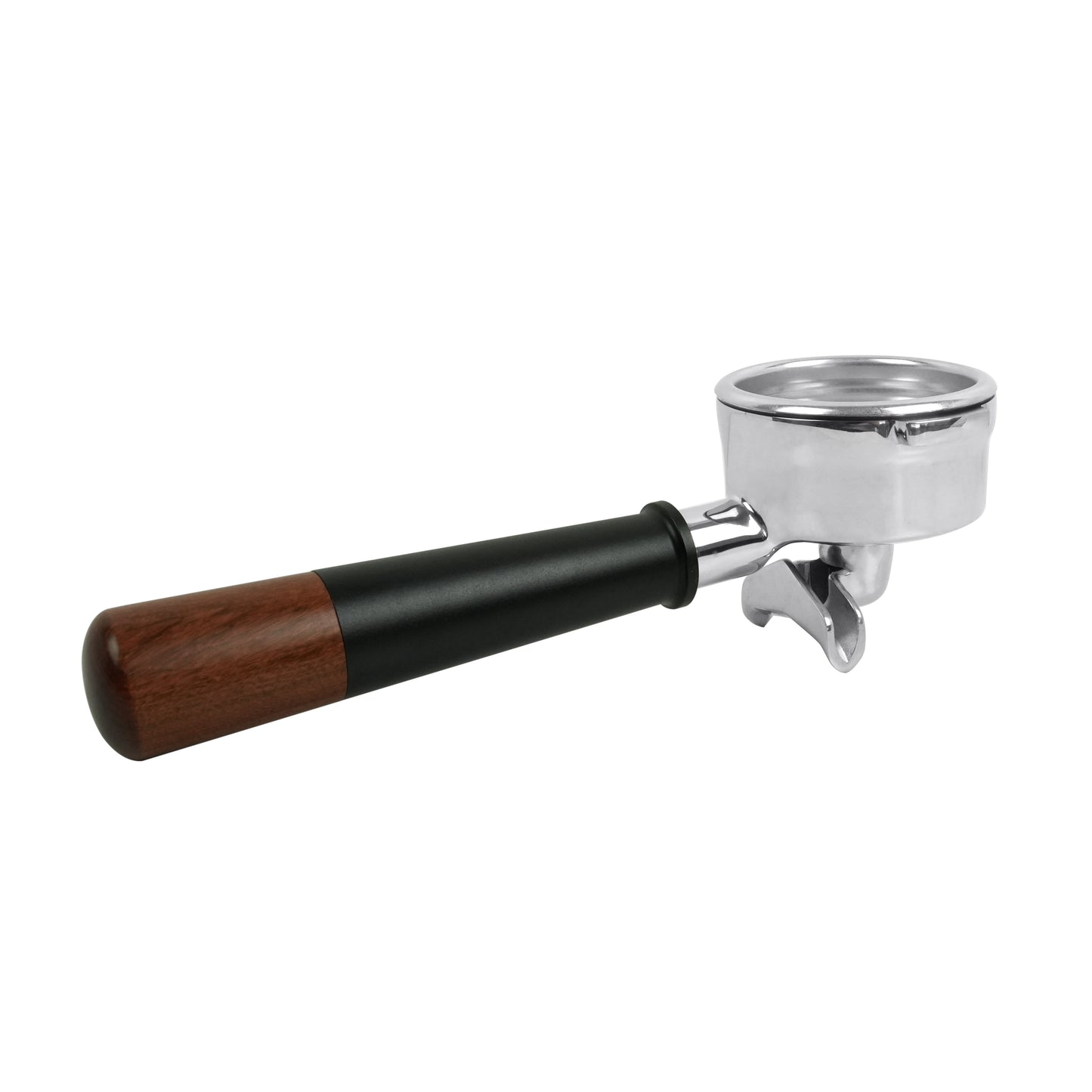 BC Breville 58mm Dual Boiler/Oracle Double Spout Portafilter - Black & Rosewood