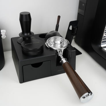 BC Breville 58mm Dual Boiler/Oracle Bottomless Portafilter - Blackwood