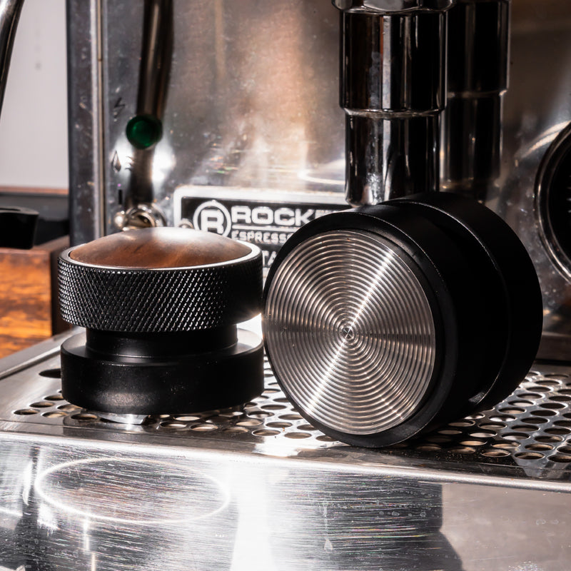BC Self-Levelling Coffee Press Tamper Walnut