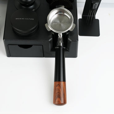 BC Breville Bottomless Portafilter 54mm - Black & Rosewood