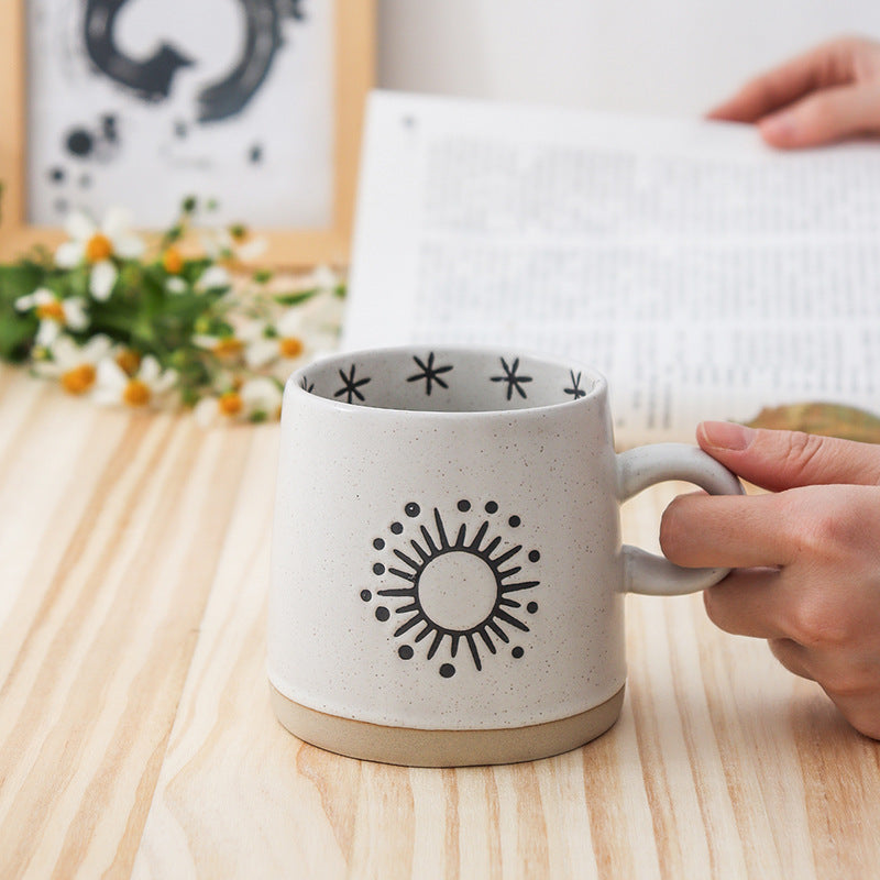 Celestial Stoneware Mugs 400ml - Starlight