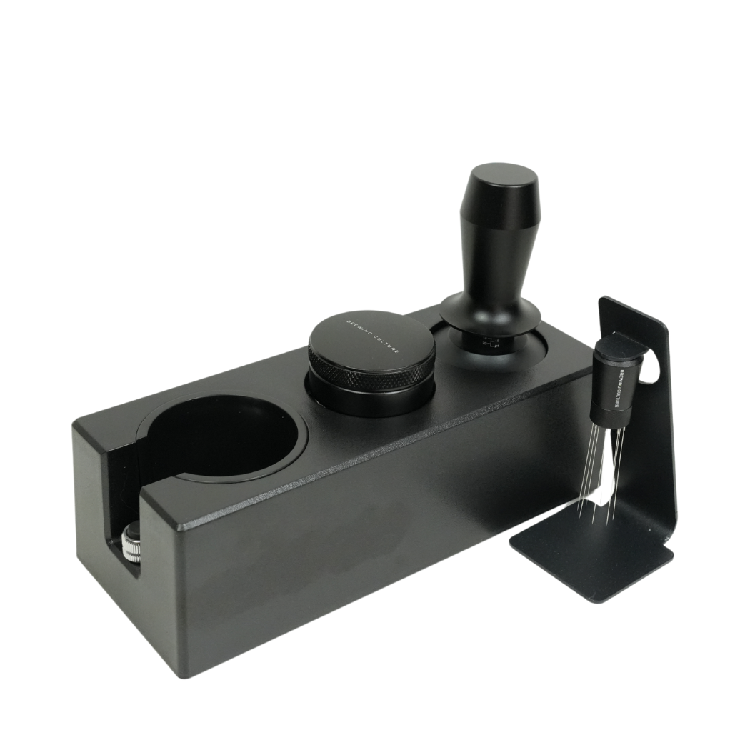 BC Coffee Tamping Station Black