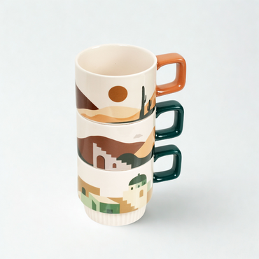 The Stack Coffee Mug 320ml - Set of 3