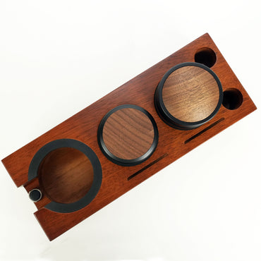 BC Mahogany Tamping Station Distributor & Tamper Set W1