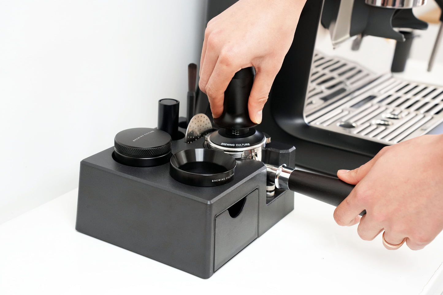 BC Auto-Levelling Coffee Tamper V2