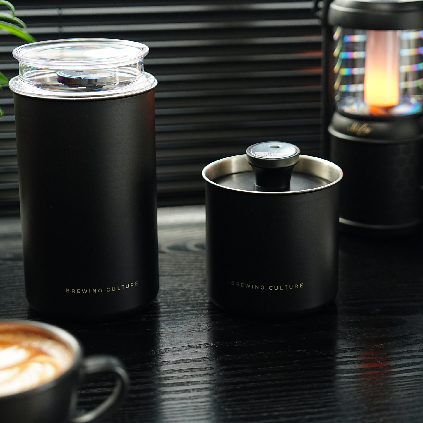BC Airtight Coffee Canister Black 1600ml
