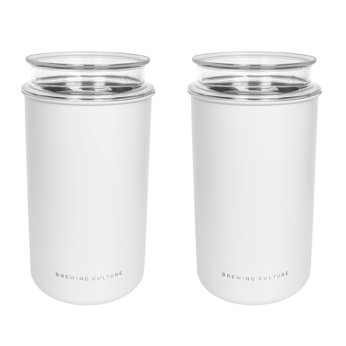 BC Airtight Coffee Canister White 1600ml - White