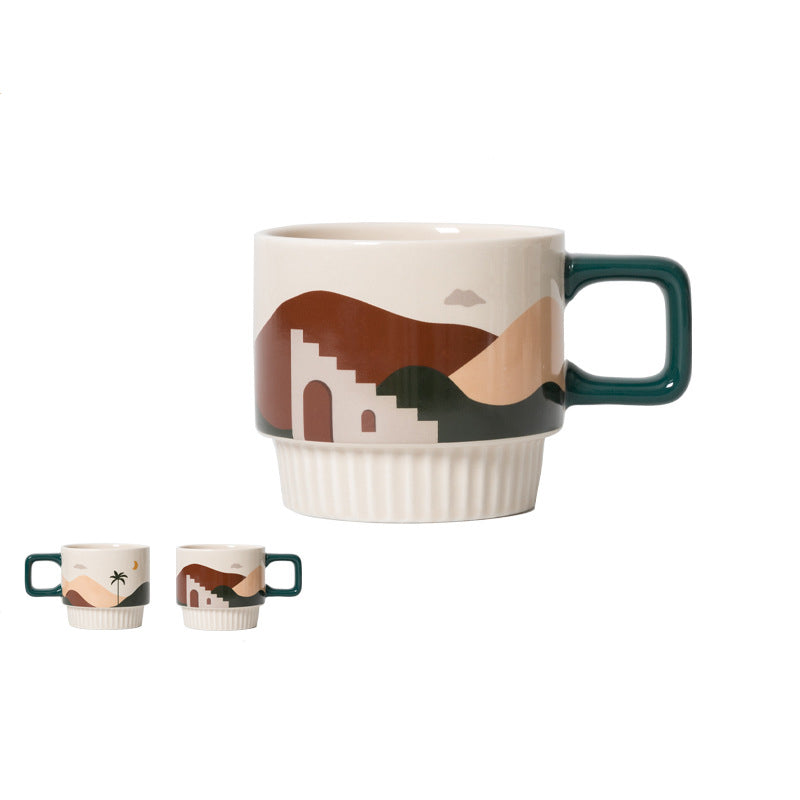 The Stack Coffee Mug 320ml - Midnight Desert