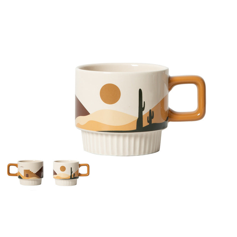 The Stack Coffee Mug 320ml - Sunrise Desert