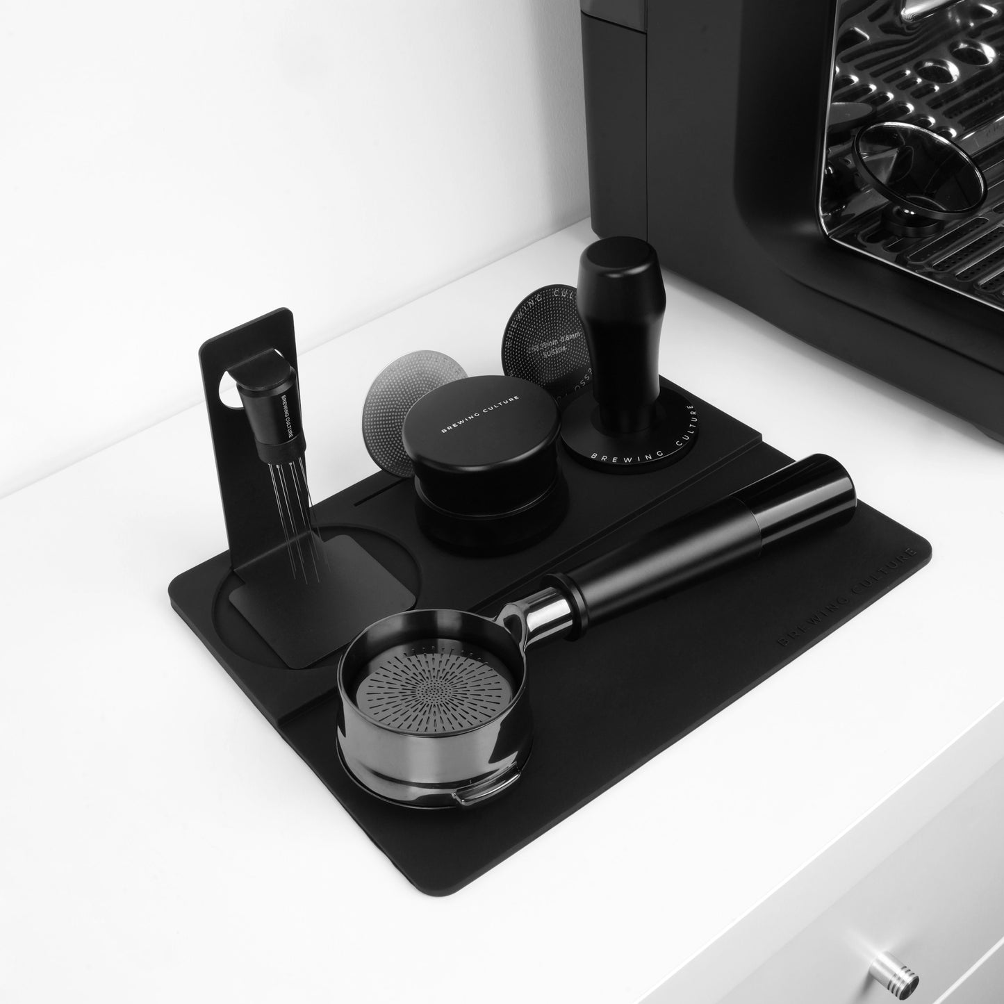 BC Self-Levelling Coffee Tamper V3 Black