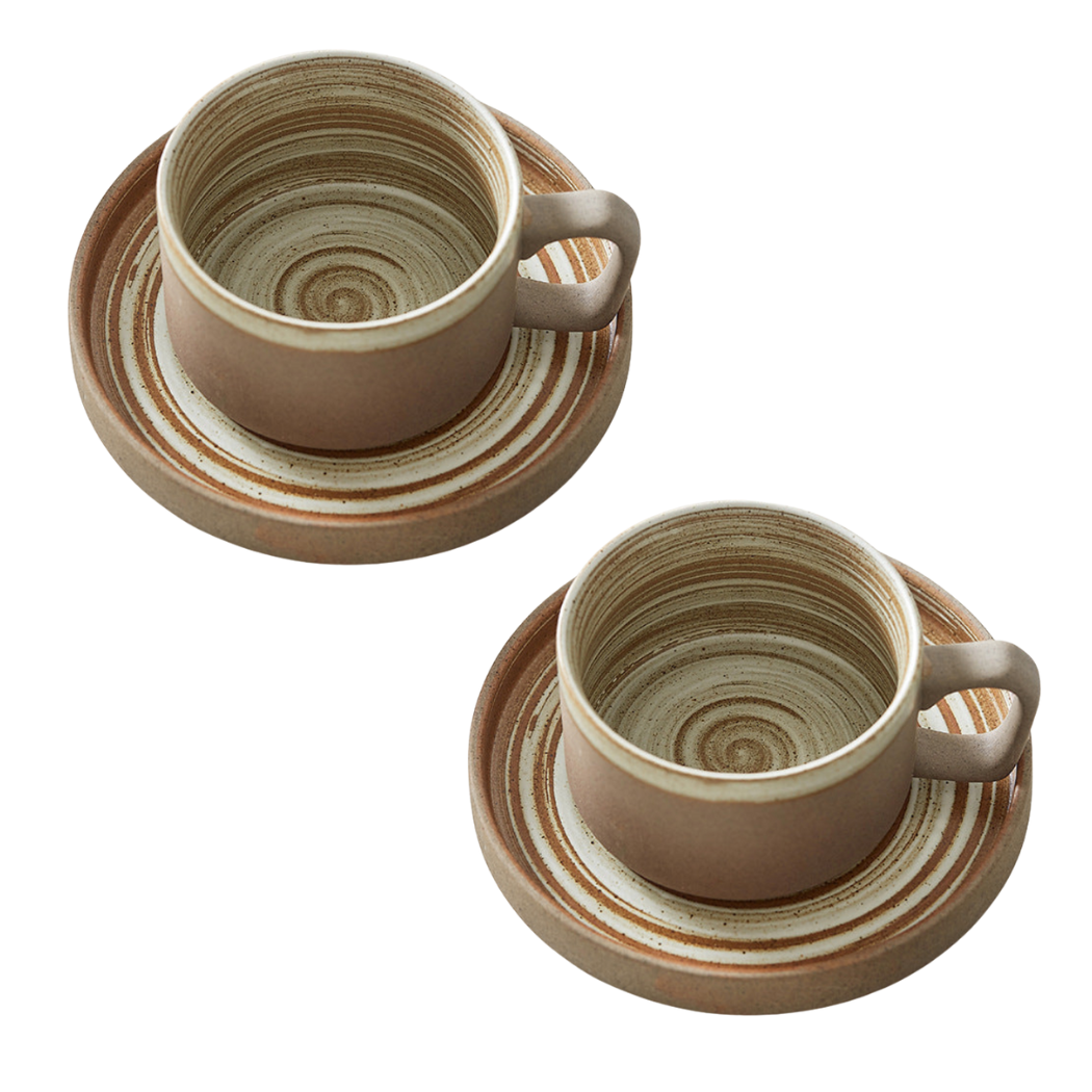 Handcrafted Ceramic Coffee Mug 220ml Hasi