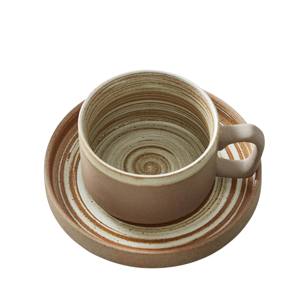 Handcrafted Ceramic Coffee Mug 220ml Hasi