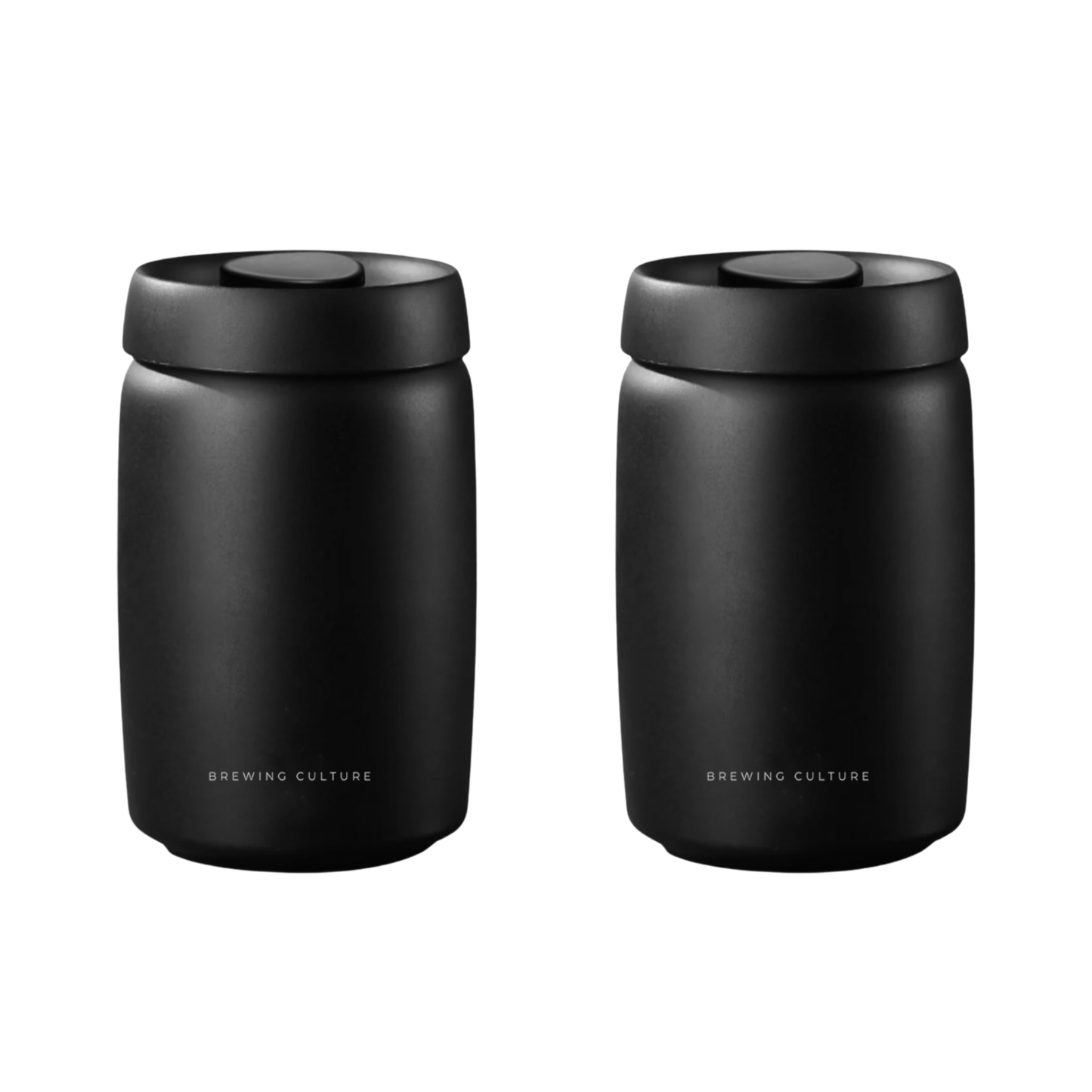 BC Vacuum Sealed Coffee Canister Black
