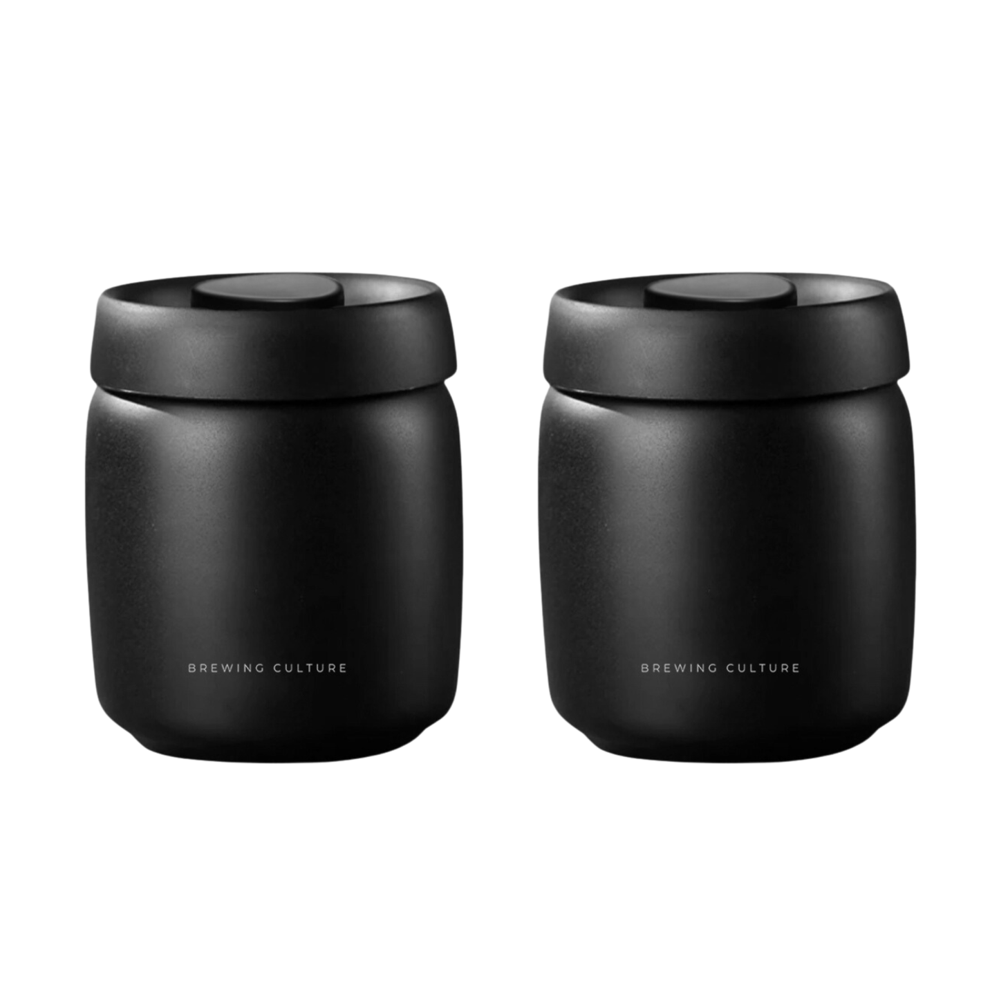 BC Vacuum Sealed Coffee Canister Black