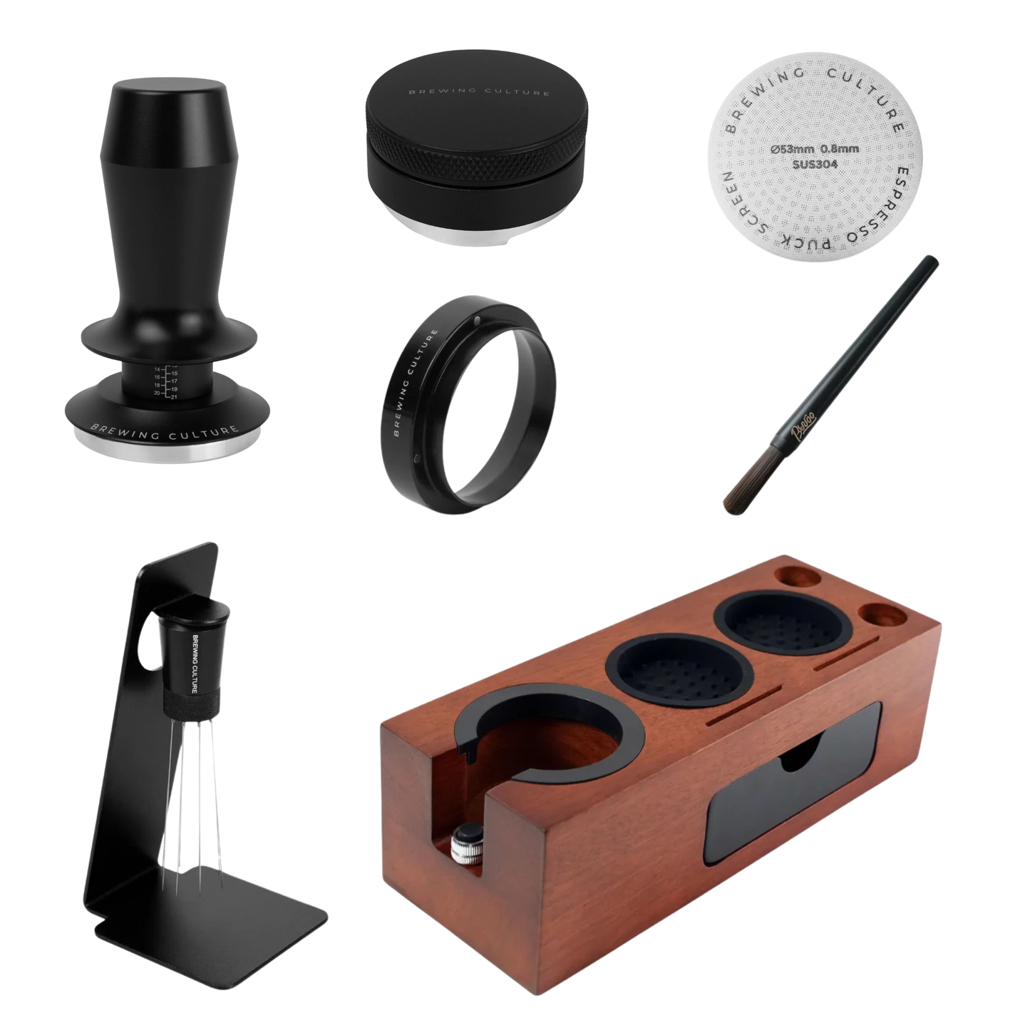 BC Mahogany Tamping Station Set W1 ( Pre-order for 11th Feb Dispatch)