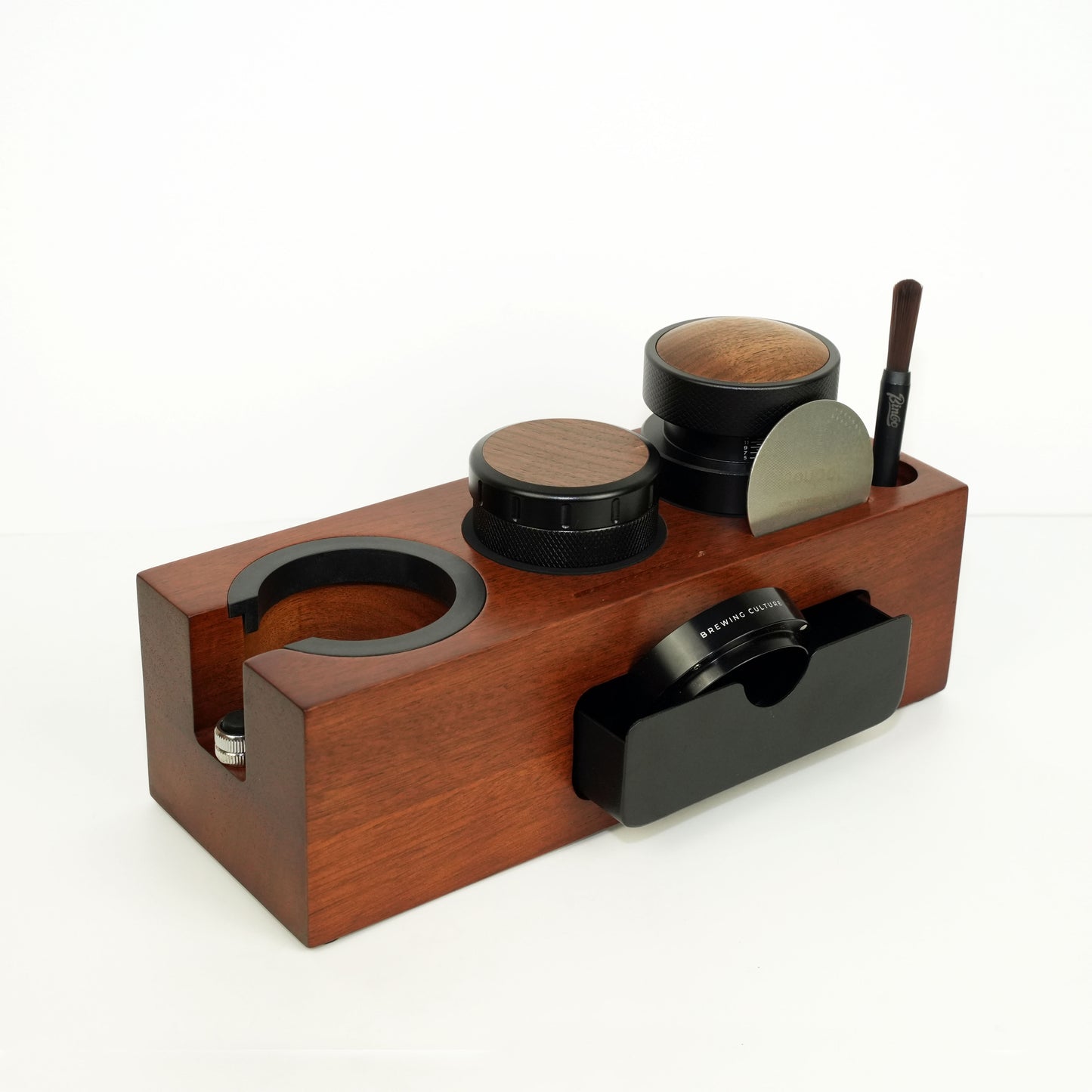 BC Mahogany Tamping Station W1