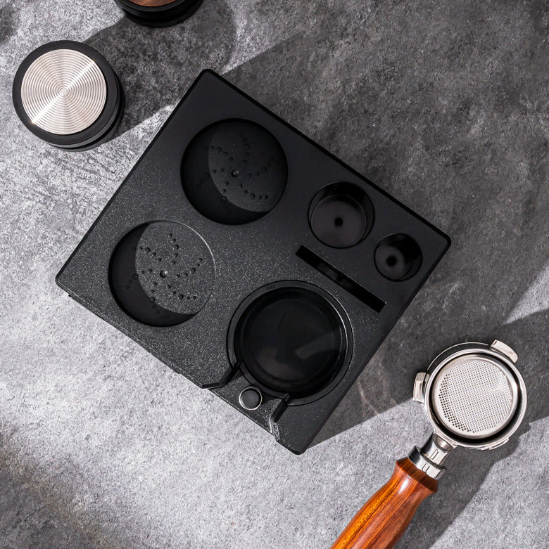 BC Coffee V2 Tamping Station Distributor & Tamper Set