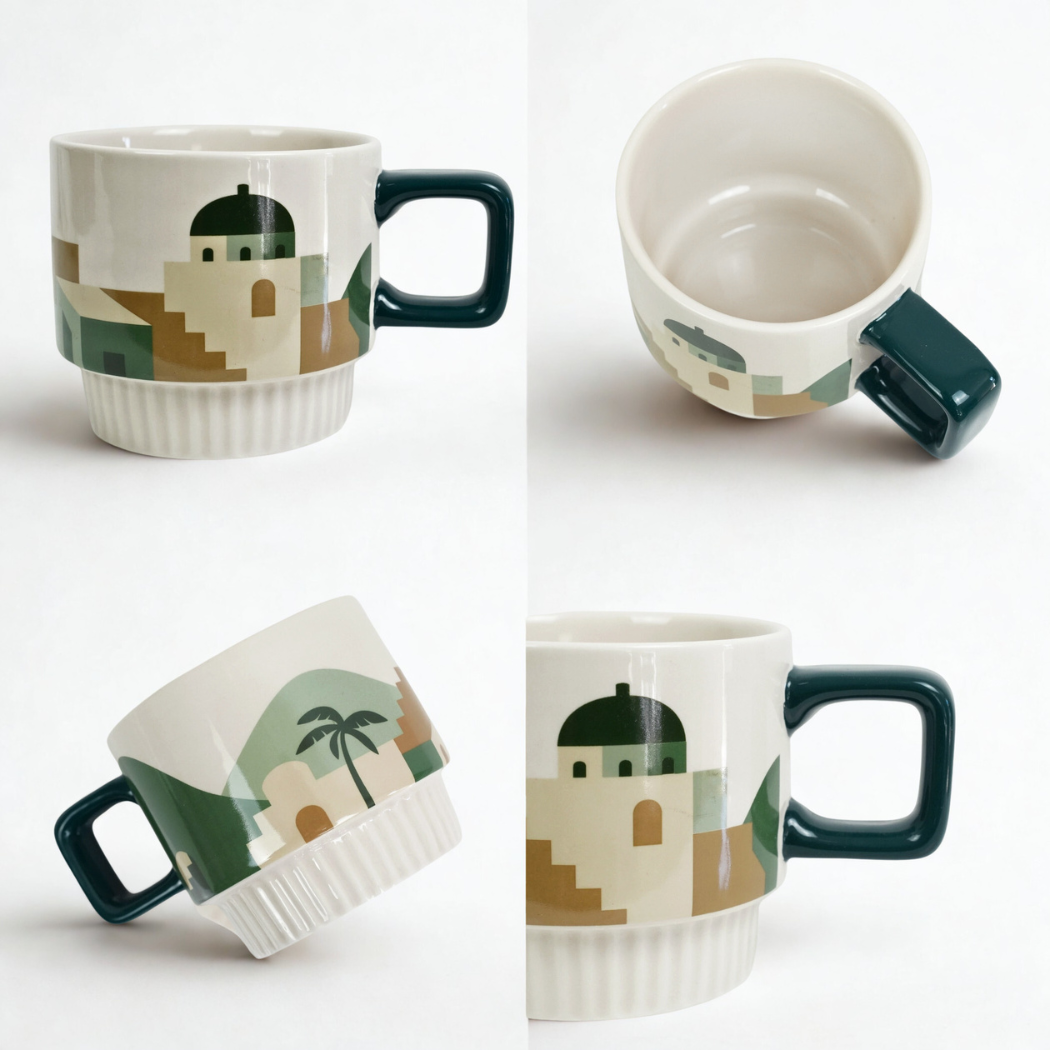 The Stack Coffee Mug 320ml - Set of 3