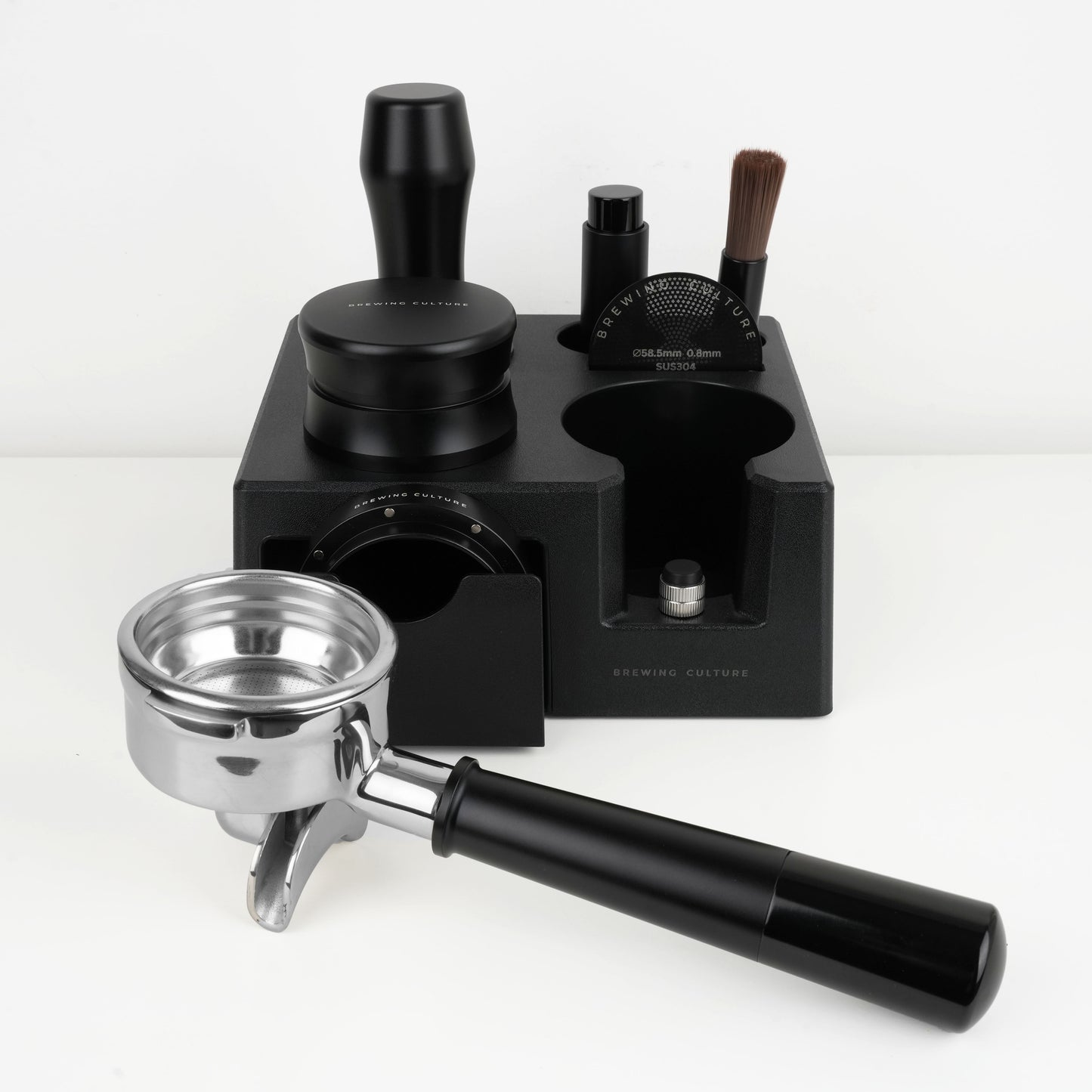 BC Breville 58mm Dual Boiler/Oracle Double Spout Portafilter - Dual Black