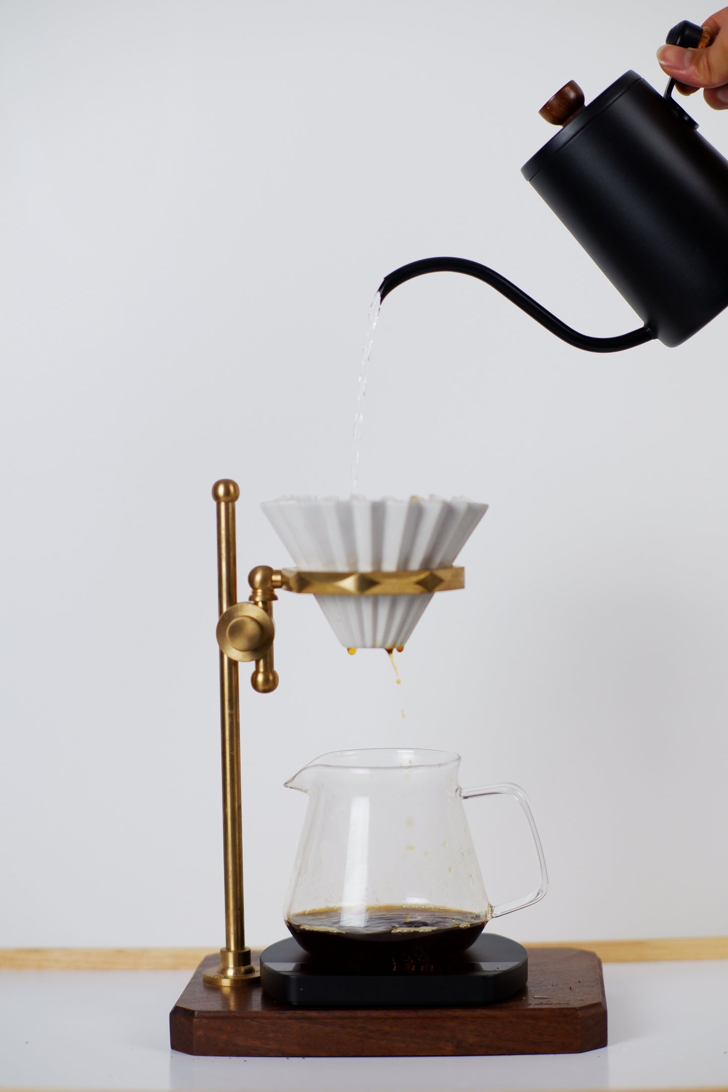 BC Gooseneck Pour Over Coffee Kettle 600ml Black