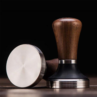 Premium Coffee Tamper Walnut 58mm