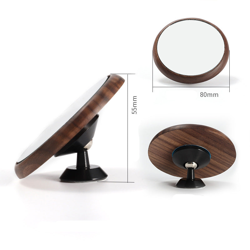 BC Espresso Shot Mirror Walnut