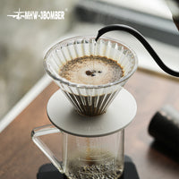 MHW Glass Pour Over Coffee Dripper