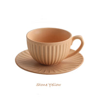 Coffee Cappuccino Cup & Saucer 200ml - Bloom