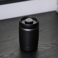 BC Vacuum Sealed Coffee Canister Black