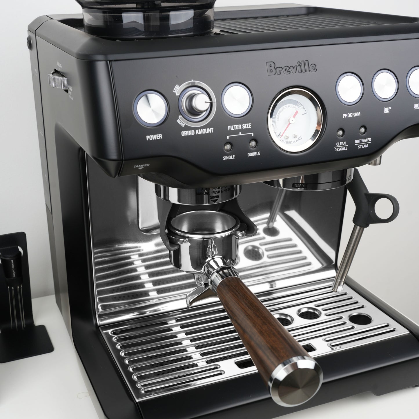 BC Breville Double Spout Portafilter 54mm - Blackwood