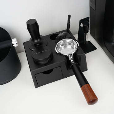 BC Breville 58mm Dual Boiler/Oracle Double Spout Portafilter - Black & Rosewood