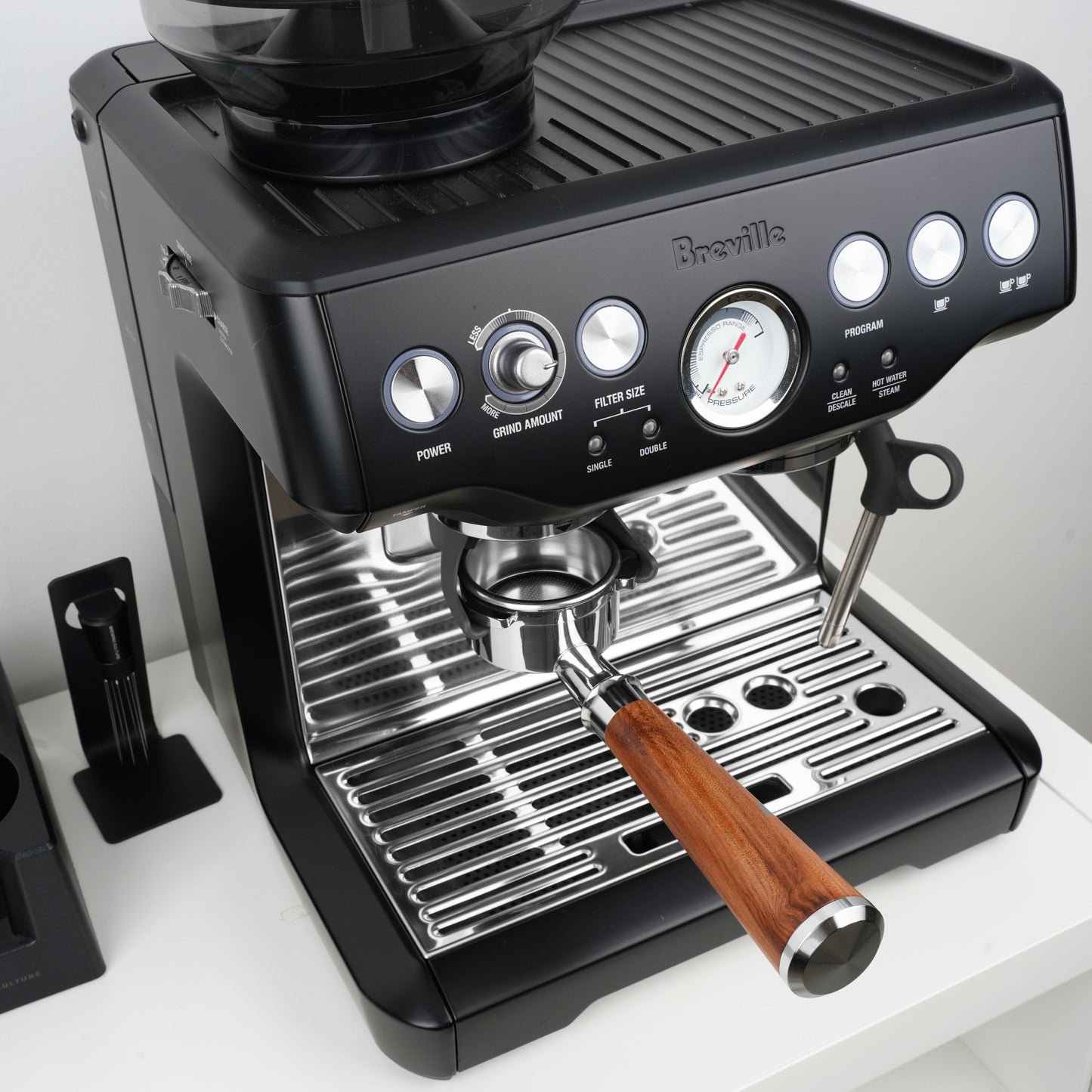 BC Breville Bottomless Portafilter 54mm - Rosewood