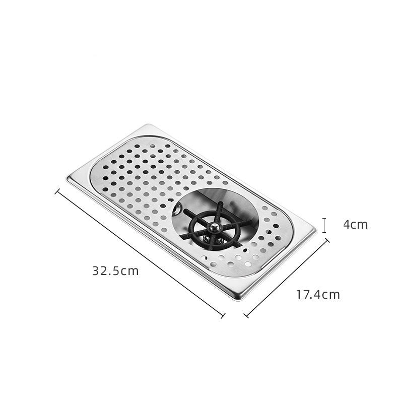 BC Medium Milk Jug Rinser In-Bench