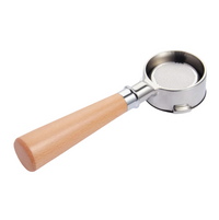 BC Breville 58mm Dual Boiler/Oracle Bottomless Portafilter - Beechwood