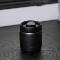BC Vacuum Sealed Coffee Canister Black