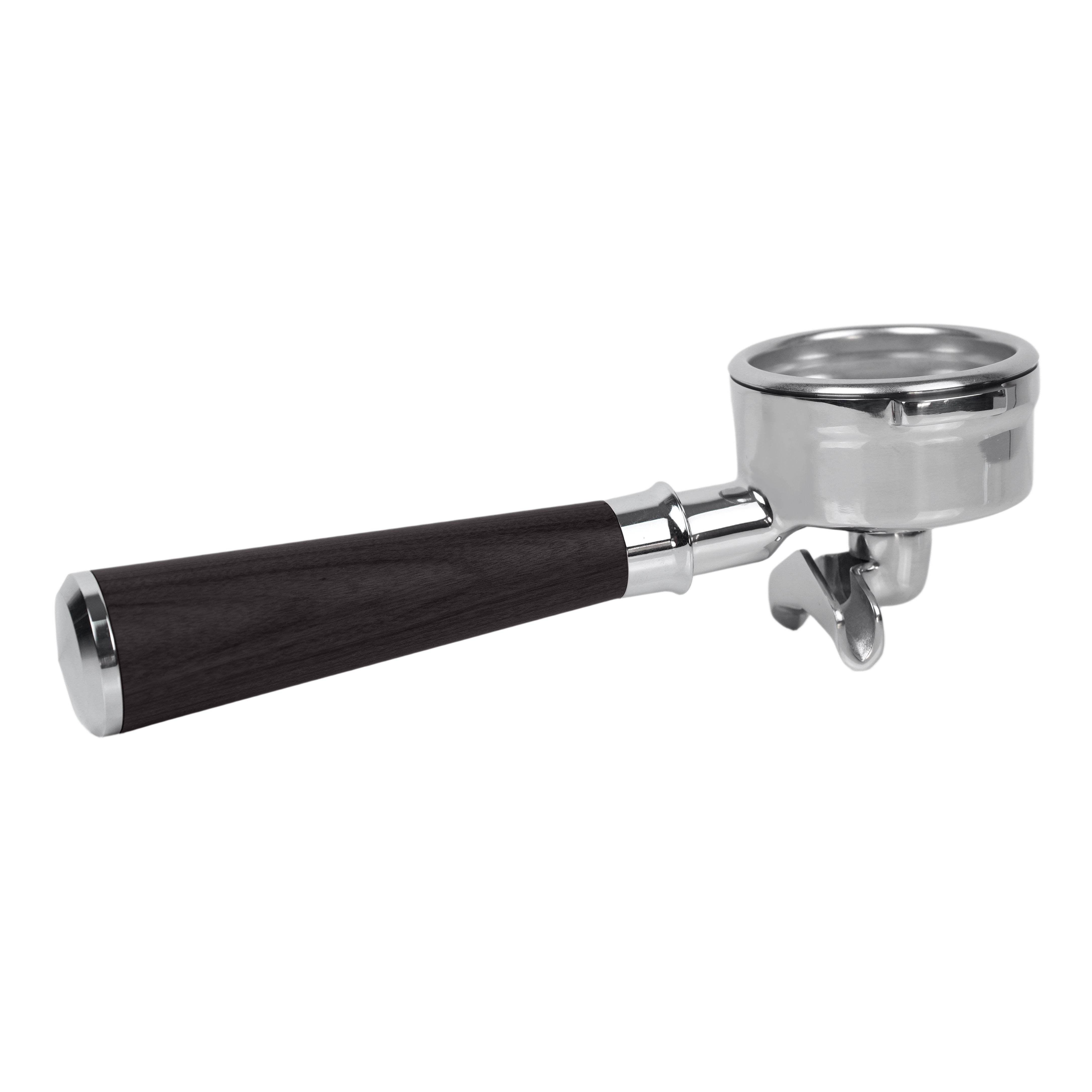 BC Breville 58mm Dual Boiler/Oracle Double Spout Portafilter - Blackwood