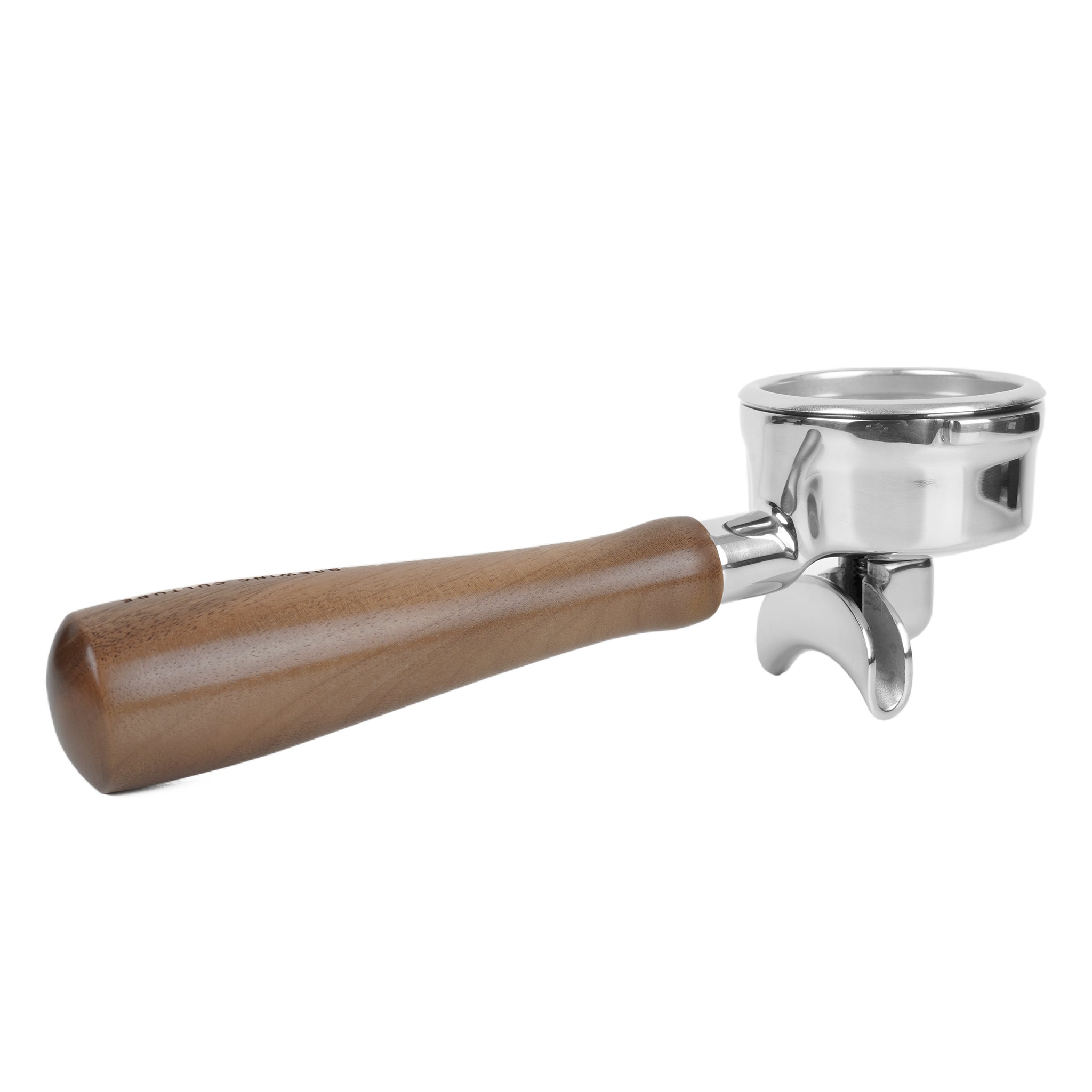 BC Breville 58mm Dual Boiler/Oracle Double Spout Portafilter - Walnut