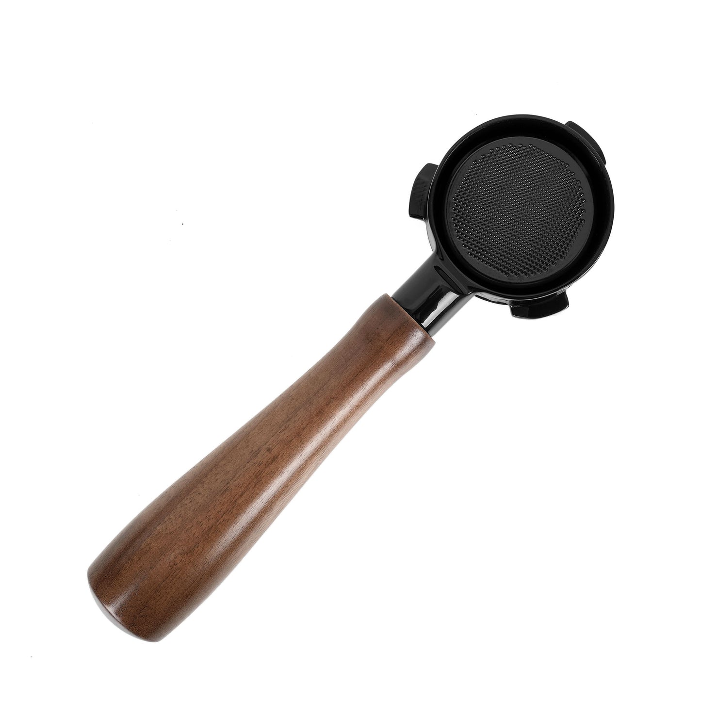 BC Breville 54mm Bottomless Portafilter - Titanium Black & Walnut