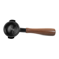 BC Breville 58mm Bottomless Portafilter - Titanium Black & Walnut