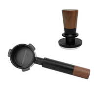 BC Breville 54mm Bottomless Portafilter Black/Walnut - Limited Edition