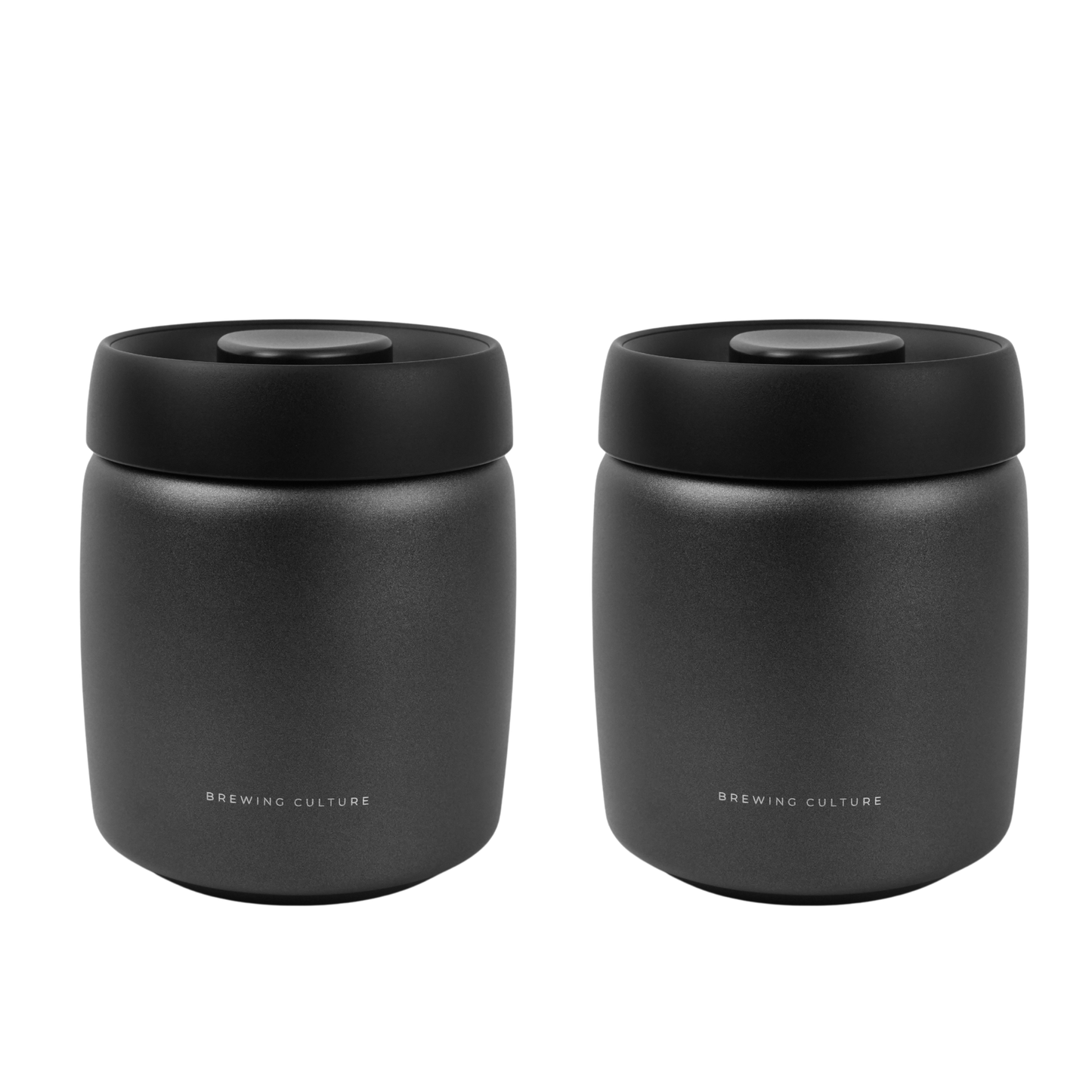 BC Vacuum Sealed Coffee Canister Black