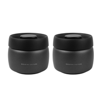 BC Vacuum Sealed Coffee Canister Black