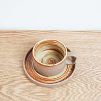Handcrafted Ceramic Coffee Mug 220ml Hasi
