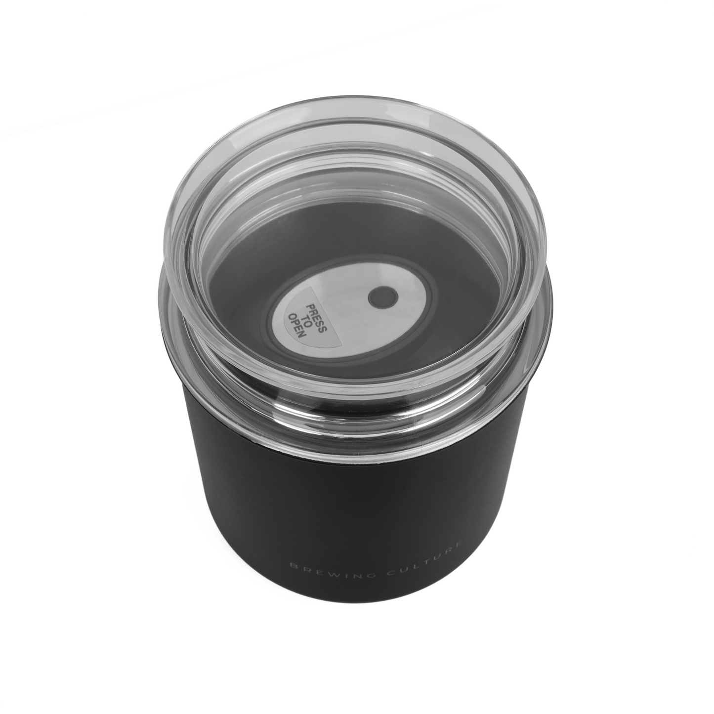 BC Airtight Vacuum Canister Black 1000ml