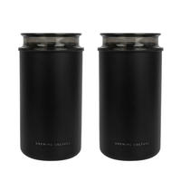BC Airtight Coffee Canister Black 1600ml