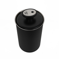 BC Airtight Vacuum Canister Black 1600ml