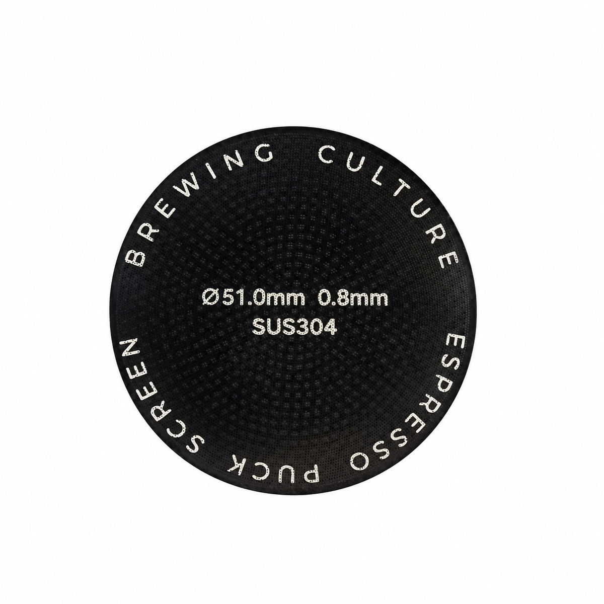 BC Coffee Puck Screen Titanium Black