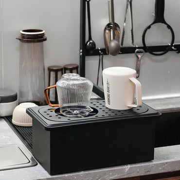 BC Milk Jug Rinser Bench Top Black